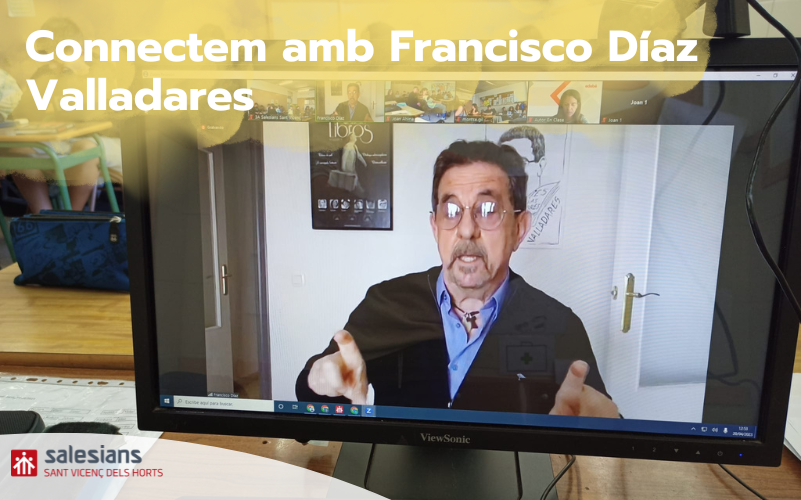 3r d’ESO es connecta amb Francisco Díaz Valladares