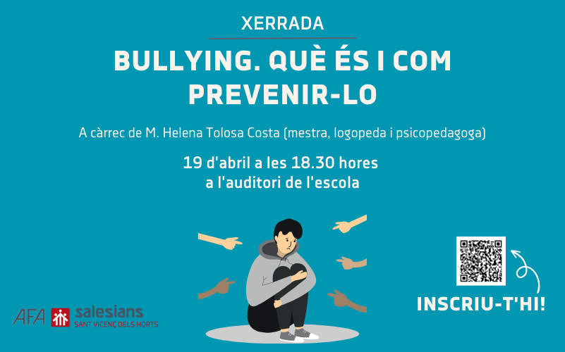 Xerrada “Bullying. Què és i com prevenir-lo”