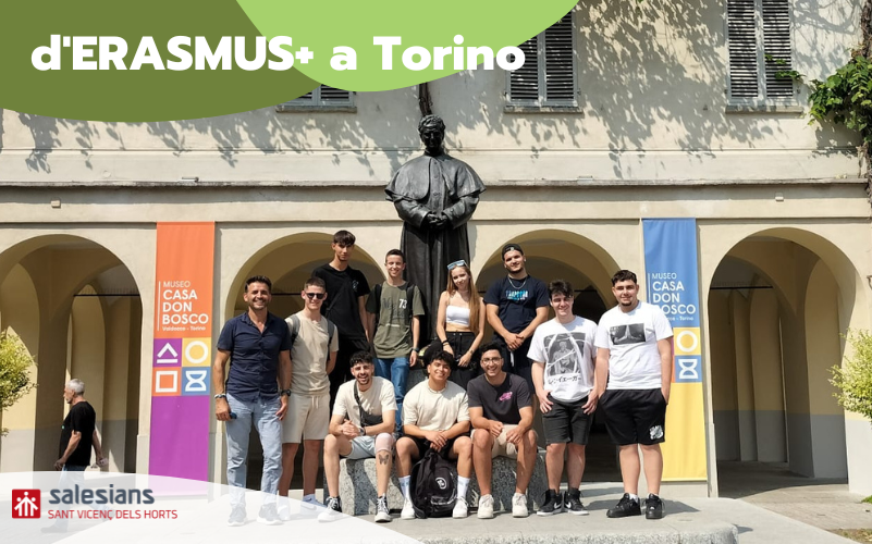 10 alumnes de Grau Mitjà són d’Erasmus+ a Torino, bressol dels Salesians