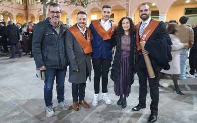 Protagonisme dels Salesians Sant Vicenç dels Horts a la darrera graduació d’enginyers de la EUSS, la Escola Universitària Salesiana de Sarrià