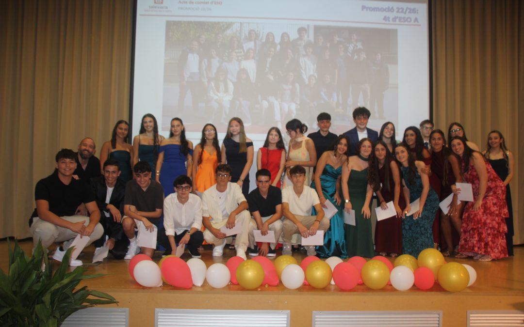 Comiat de 4t d’ESO